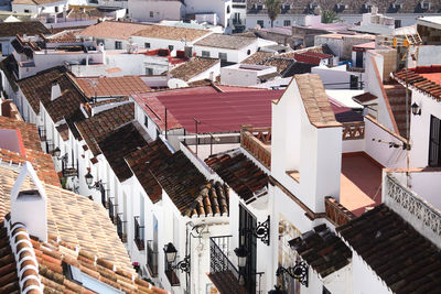 Roof tops in mijas