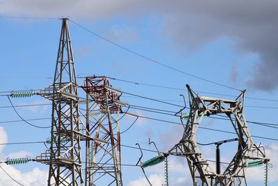  view of electricity pylon with sky background