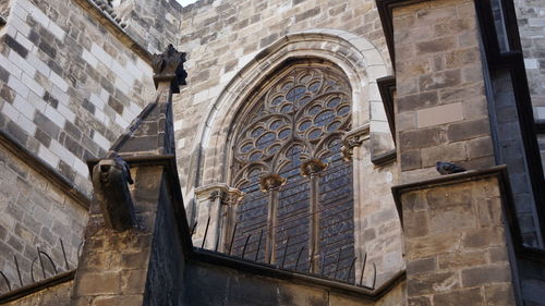 Low angle view of temple