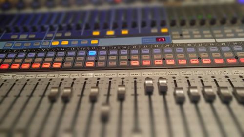 Close-up of computer keyboard