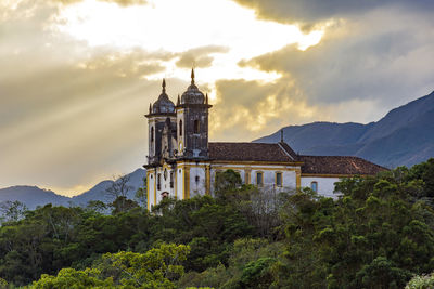 Church against sky