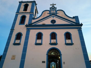 Low angle view of building against sky