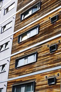 Low angle view of building in city