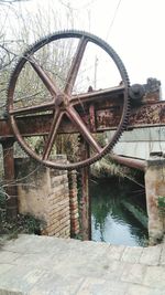 Abandoned built structure