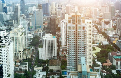 Aerial view of cityscape