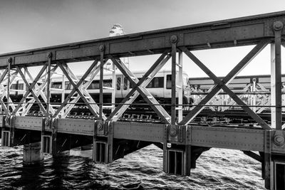 Pier over sea against sky