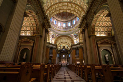 Interior of cathedral