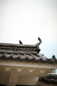 Low angle view of building against sky