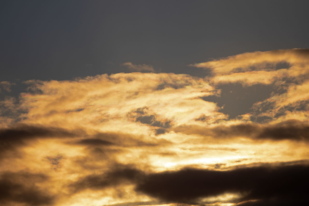 LOW ANGLE VIEW OF SKY DURING SUNSET