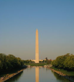 View of washington monument