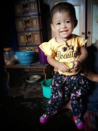 Portrait of a smiling boy