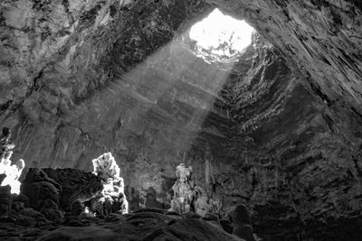 Scenic view of rock formations