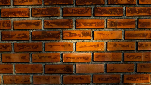 Full frame shot of brick wall