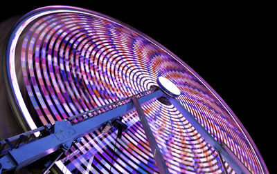 View of illuminated ferris wheel