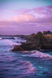 I captured this picture when i was the most beautiful moment in tanah lot, bali, indonesia