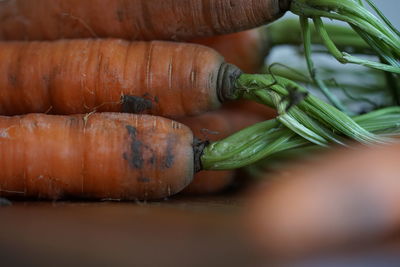 Close-up of vegetables on table