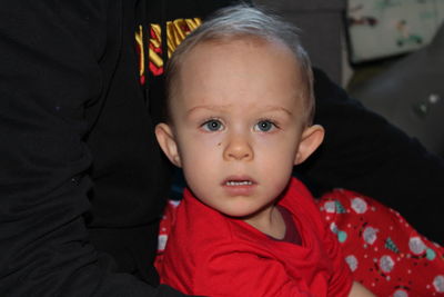 Portrait of cute baby girl