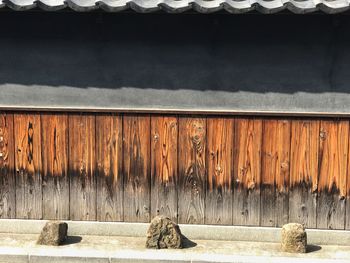 Close-up of shadow on wood