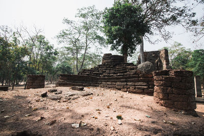 Old ruins of temple