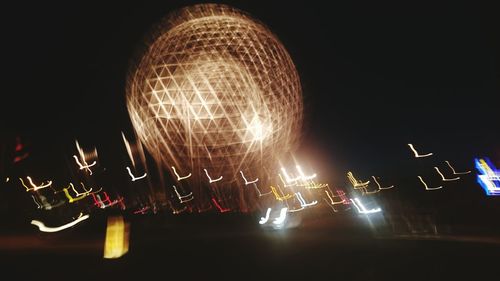 Low angle view of illuminated fireworks