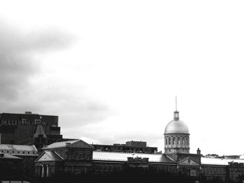 Low angle view of building against sky