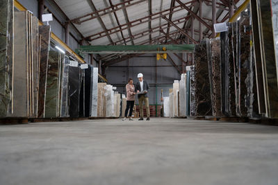 Man working in factory