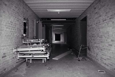 Interior of old building