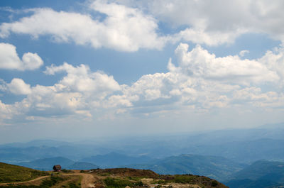 Picturesque landscape of the mountain kopaonik, in serbia, in summer