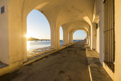 The fishing village of cadaques  on the costa brava in the province of girona in catalonia spain