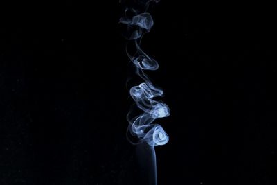 Close-up of smoke