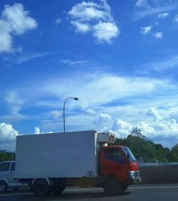 Built structure against cloudy sky