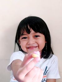 Portrait of cute girl