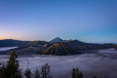 Landscape of mount bromo indonesia