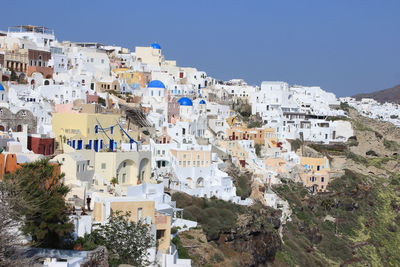 Buildings in a city