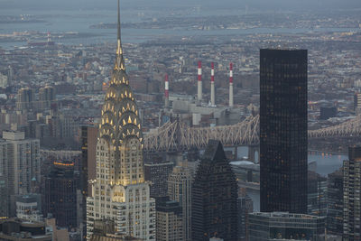 Aerial view of cityscape