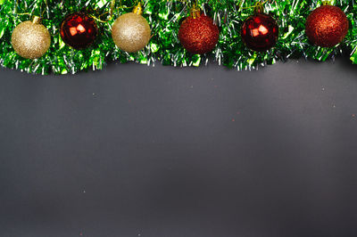 Close-up of christmas decoration