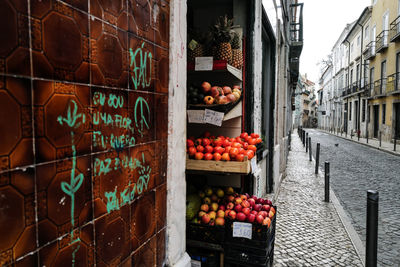 Close-up of fruits for sale