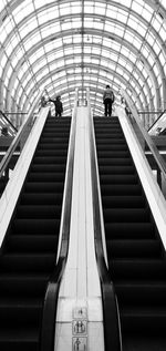 Low angle view of staircase