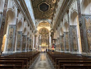 View of cathedral in building