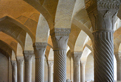 Low angle view of historical building