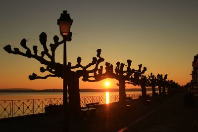 Sunset promenade meersburg