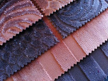 Full frame shot of stack