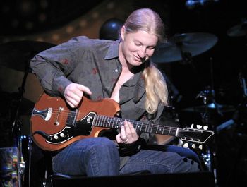 Young man playing guitar