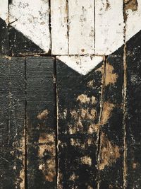 Full frame shot of weathered wall