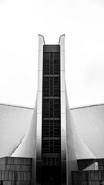 Exterior of building against clear sky