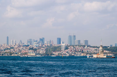 City skyline against sky