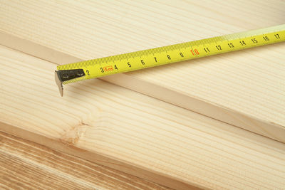 Close-up of pencil on table