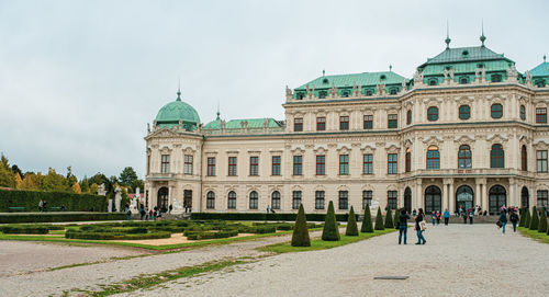 Vienna, austria, september 27 2022 the belvedere is a historic building complex in vienna. 