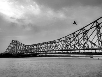 View of bridge over water