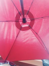 Low angle view of umbrella